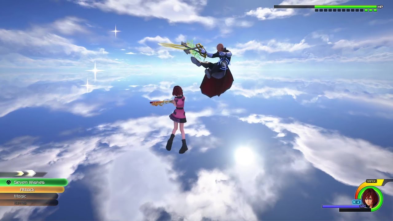 Kingdom Hearts III PC Mods - Kairi vs Xehanort in Final World