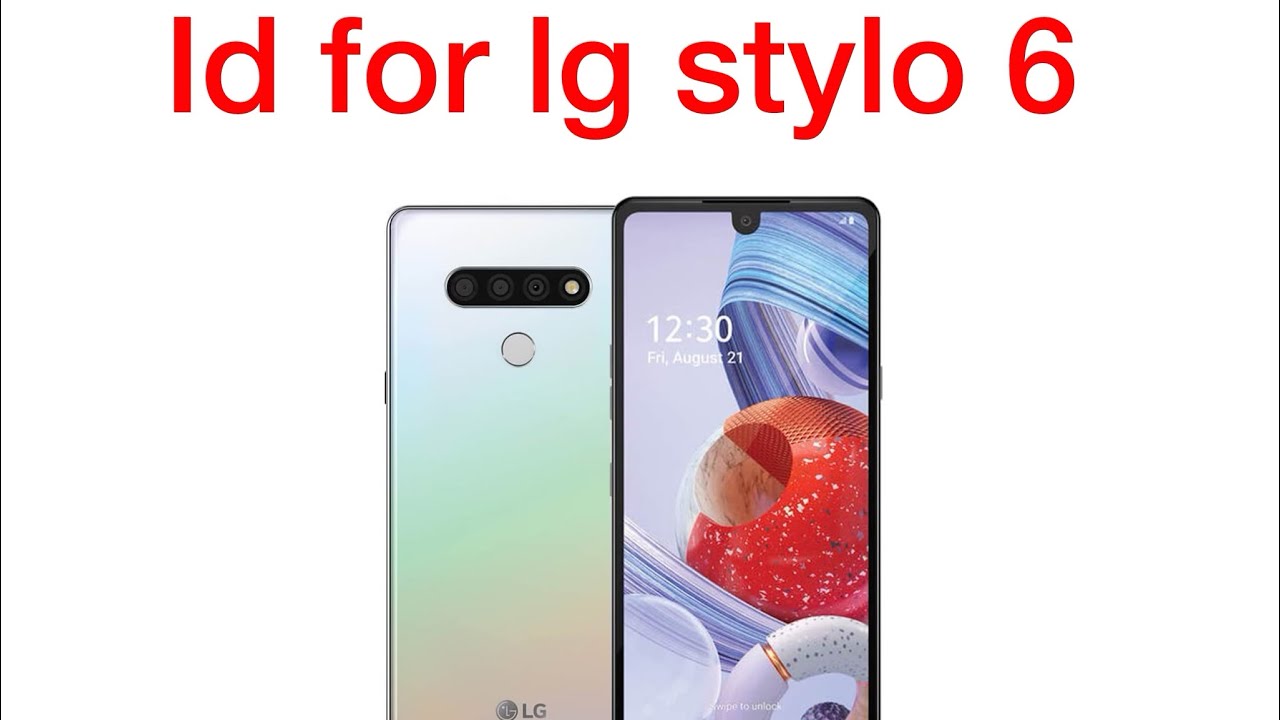 Comment retirer un id sur lg stylo 6 (no pc💯👌🏻)