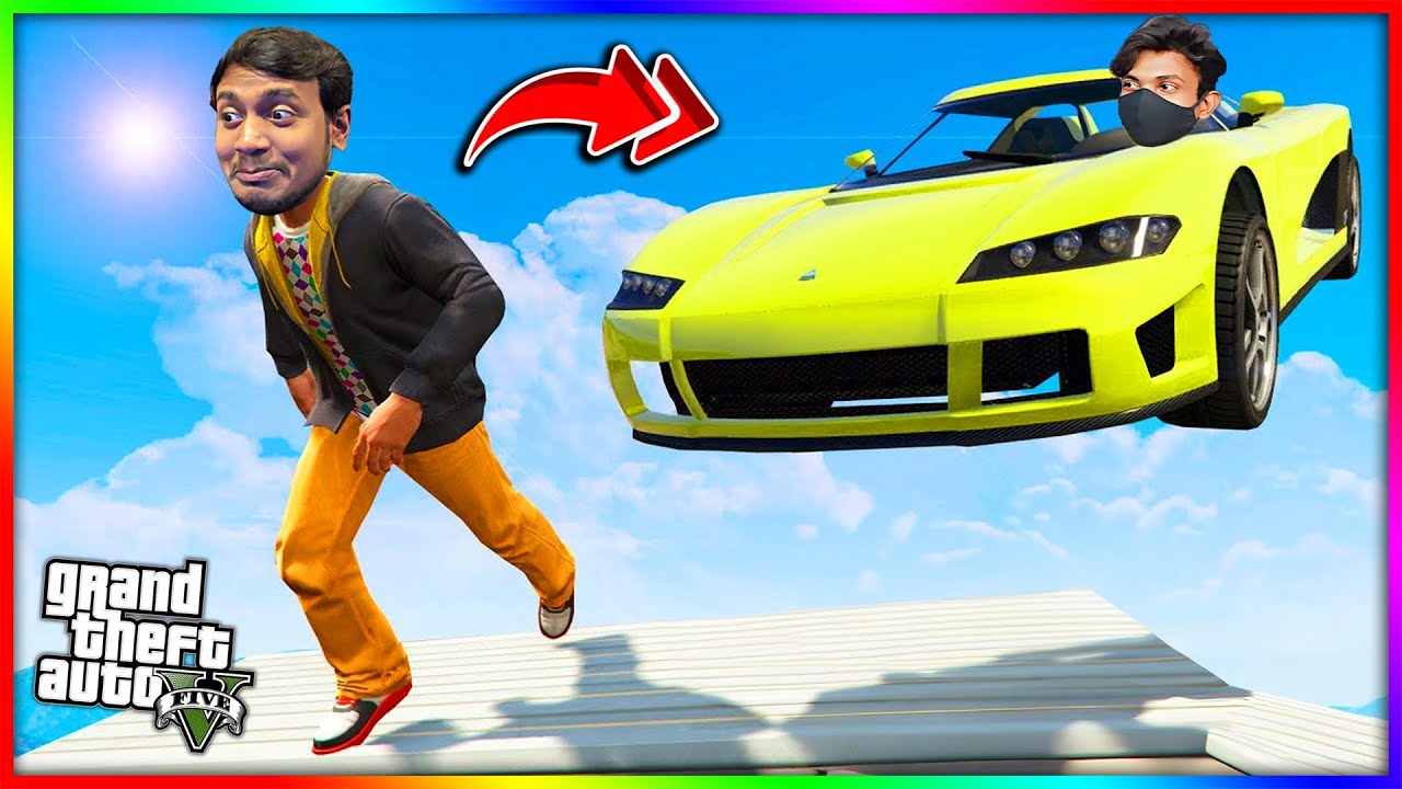 Cars VS Runners in GTA 5