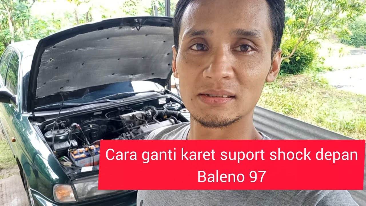 Cara ganti karet suport shock depan baleno 97 tanpa ke bengkel #video #viral  #suzuki #suzukibaleno 