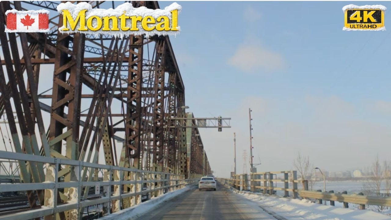 A Scenic Drive Through Habitat 67, Jean-Drapeau Park & Victoria Bridge 🚗🌉| Montreal, Canada