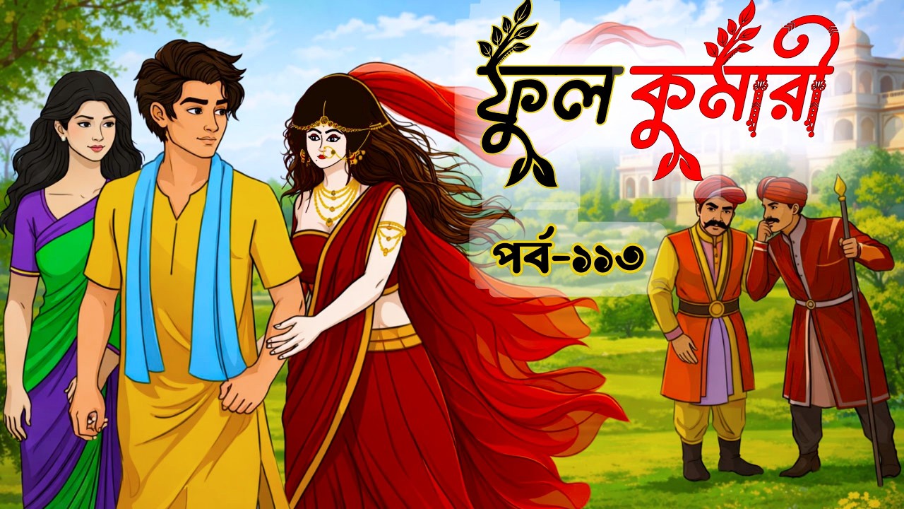 ফুলকুমারী পর্ব ১১৩ | Bangla Cartoon | ফুলকুমারীর জাদুকরী গল্প | Fulkumari Cartoon in Bengali