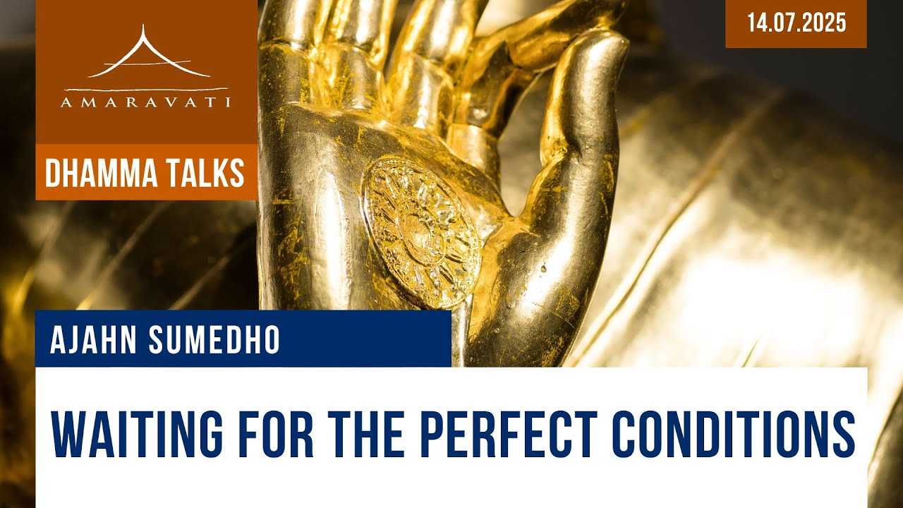 Waiting for the Perfect Conditions | Ajahn Sumedho | 14.07.2025