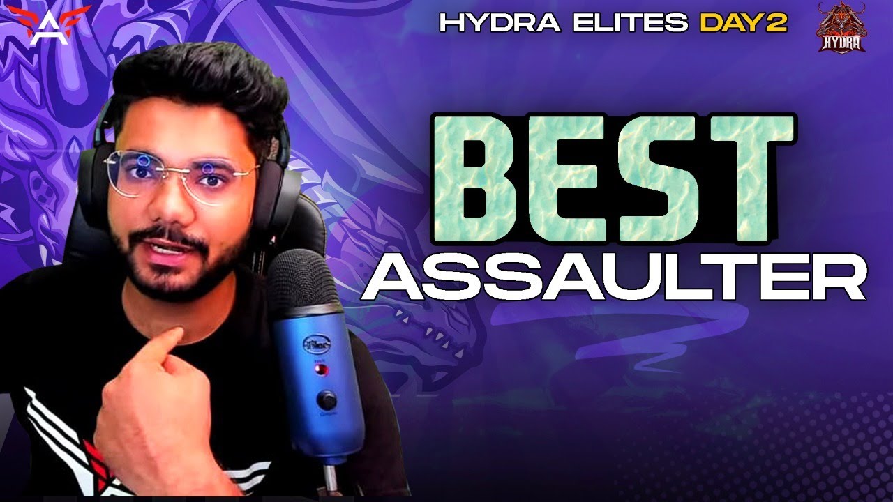 🔴H¥DRA | Alpha! -  THE BEST ASSAULTER IS HERE!😍| H¥DRA ELITES DAY 2 || PUBG MOBILE! 🤯