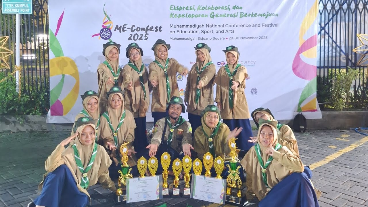 LOMBA PBB ME-CONFEST 2025 SMA MBS JAZAUL IHSAN JOMBANG PUTRI