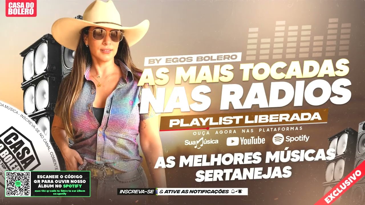 SERTANEJAS PRA RECORDAR - AS  SERTANEJAS MAIS TOCADAS NAS RÁDIOS - MIX SERTANEJO ROMÂNTICO 90'S