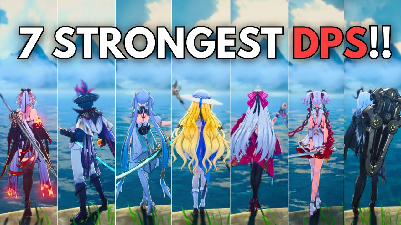 F2P :-7 STRONGEST DPS!! Dmg Showcase!! [ Wuthering Waves ]