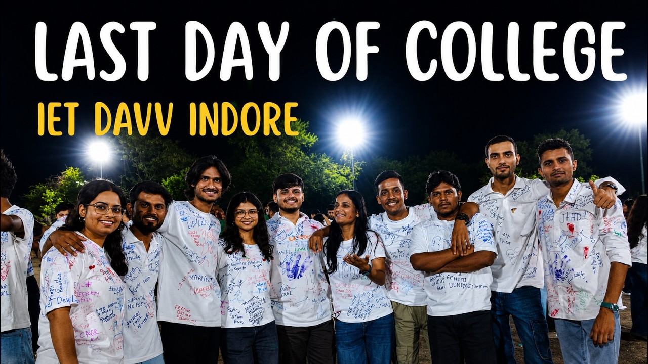 Signature Day: Last Day of College | IET DAVV INDORE | #iet
