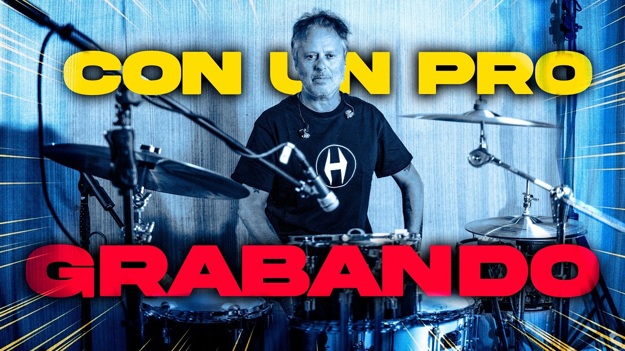 Baterista Profesional saca increíble sonido de un Kit Económico | Marcelo Novati