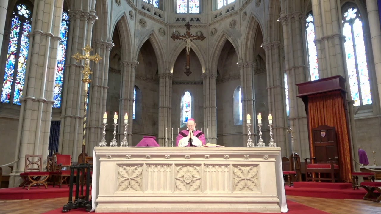 Bishop Richard Celebrates Mass from Arundel Cathedral