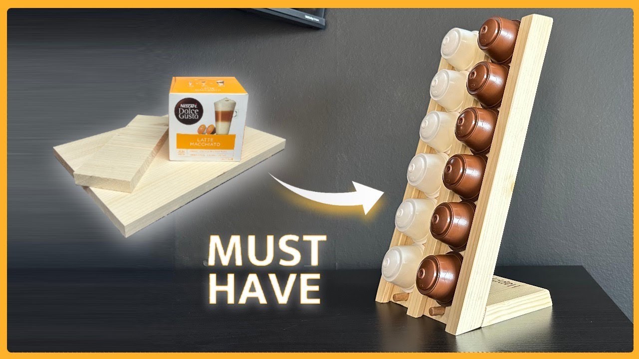 DIY Coffee Pod Storage Idea