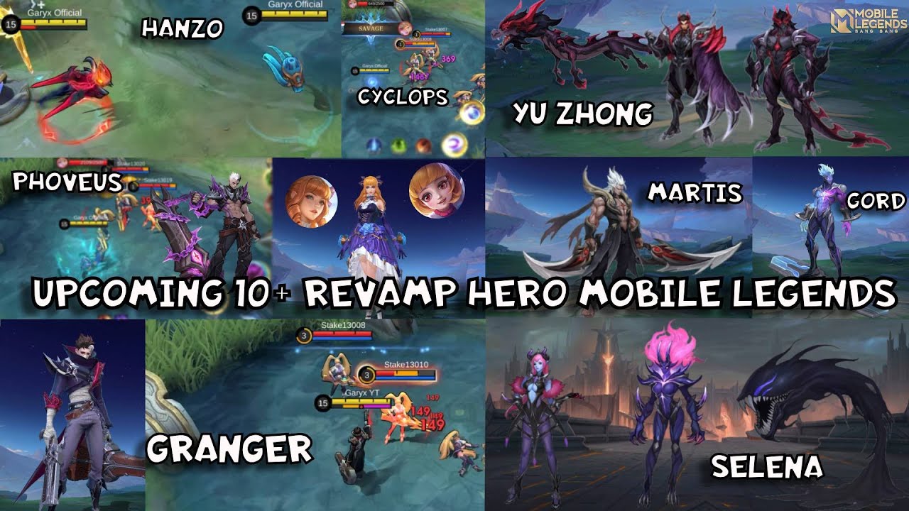 MLBB REVAMP HERO 2024 MOBILE LEGENDS || REVAMP HERO MLBB || MOBILE LEGENDS REVAMP HERO #mlbb
