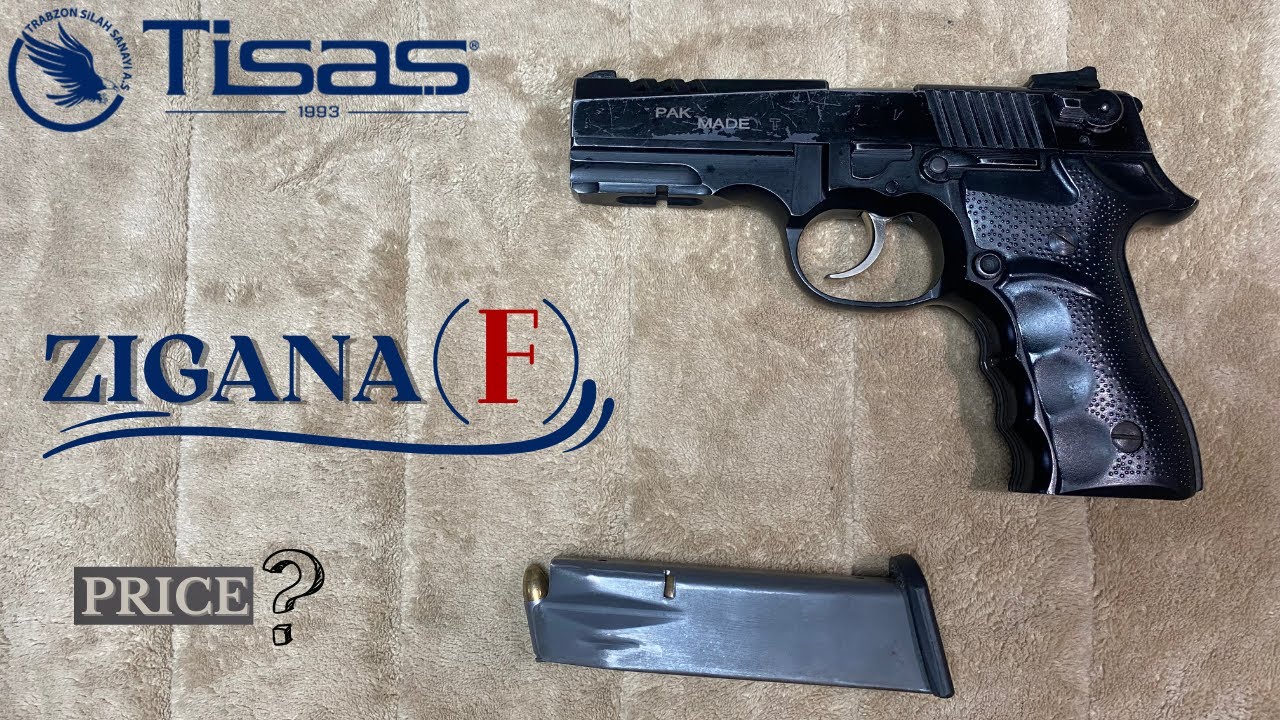 TURKISH | TISAS ZIGANA F | 9MM | DOUBLE ACTION | PAK MADE | Caliber47
