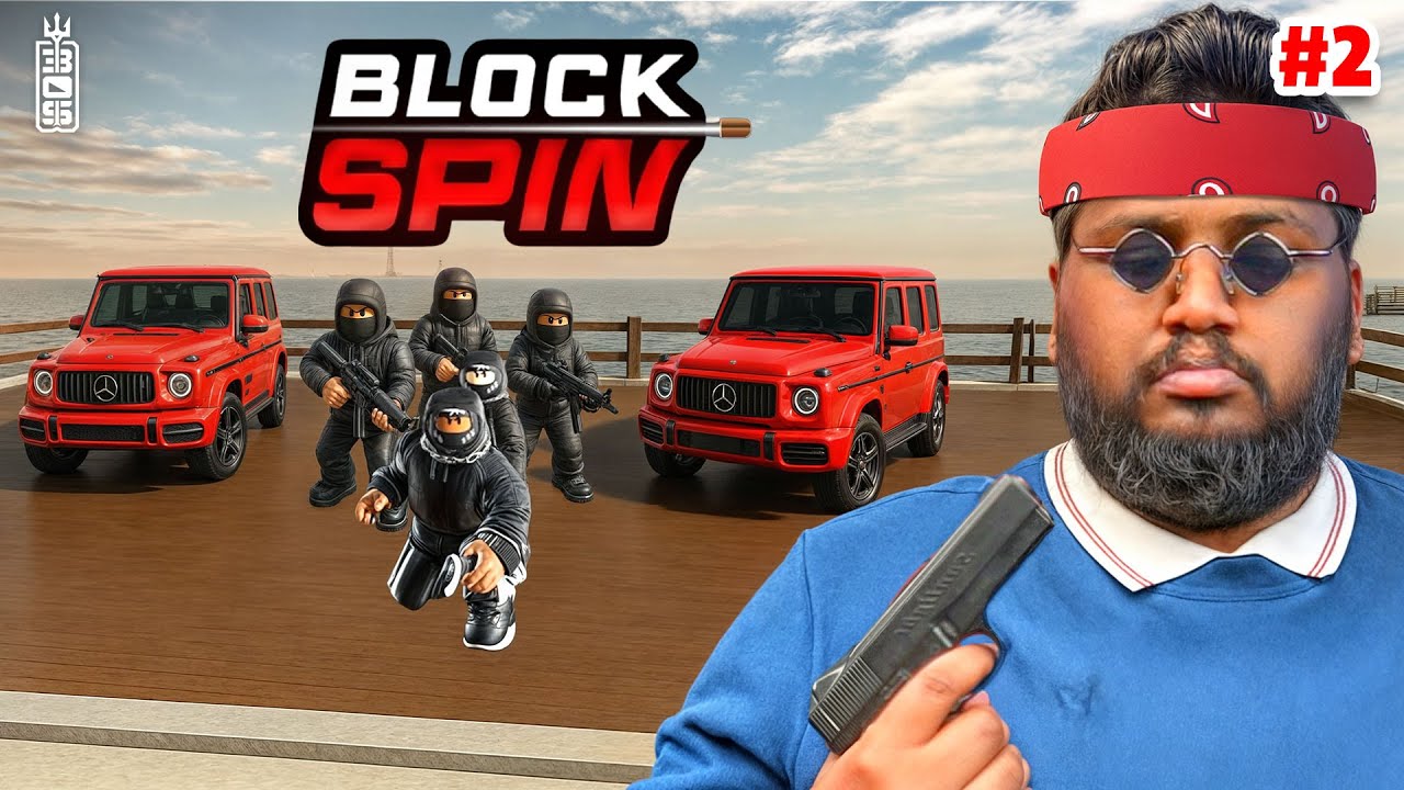 خيانة في عصابة عص  🔫🏃‍♂️ هل راح نقدر نسيطر على المدينة ؟ ج2😱 Roblox block spin