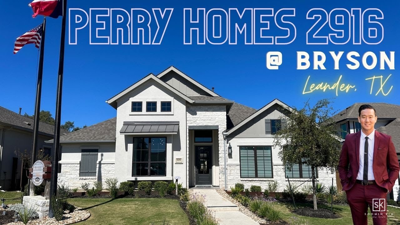 Perry Homes | Plan 2916 @ Bryson | 2916 SF | 4 Bedrooms | Single Story | Austin, Texas