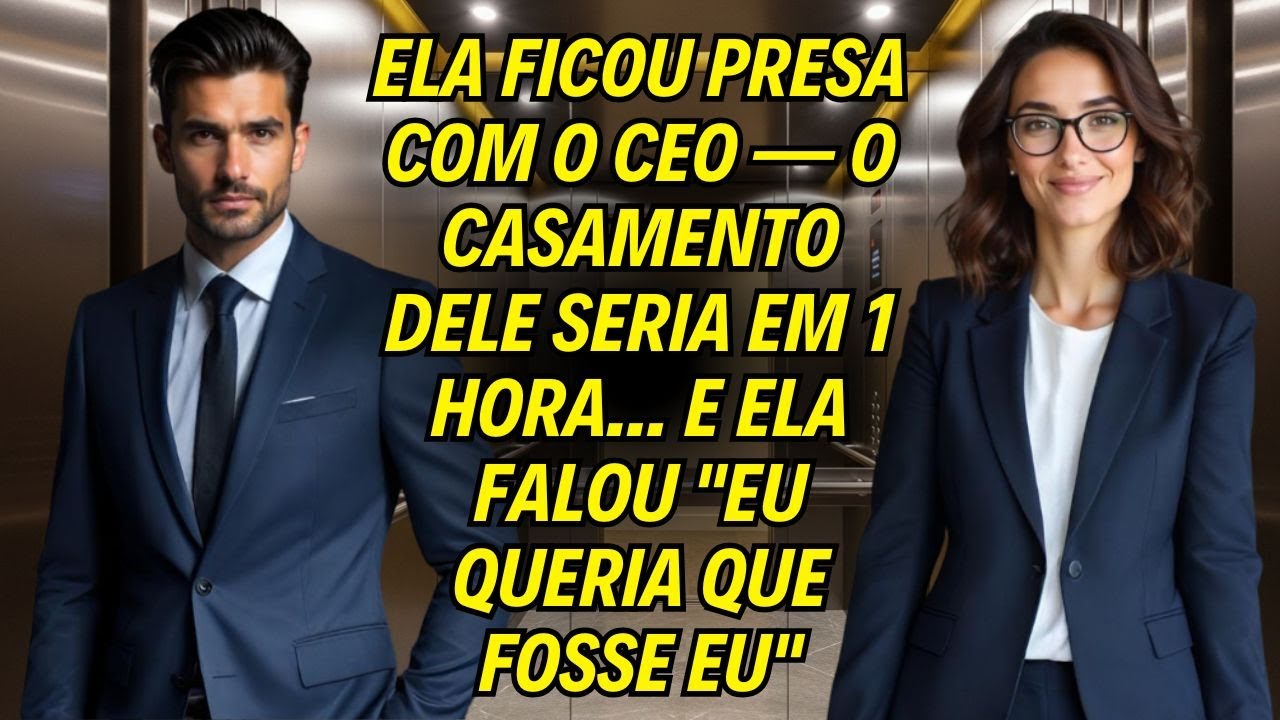 Ela Ficou Presa Com O Ceo — O Casamento Dele Seria Em 1 Hora... E Ela Falou 