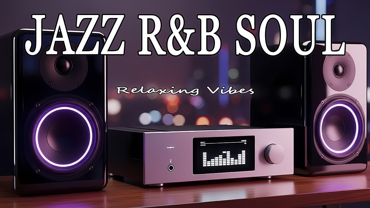 🌆 R&B Soul Jazz Night Lounge – Smooth Study Mix for Focus & Relax 🎶