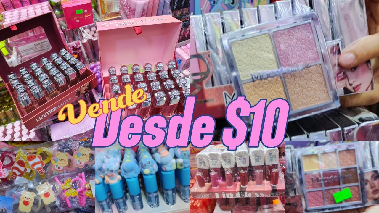 Gloss, labiales, sombras, brochas, parches para acne, pinzas de frutas y más 