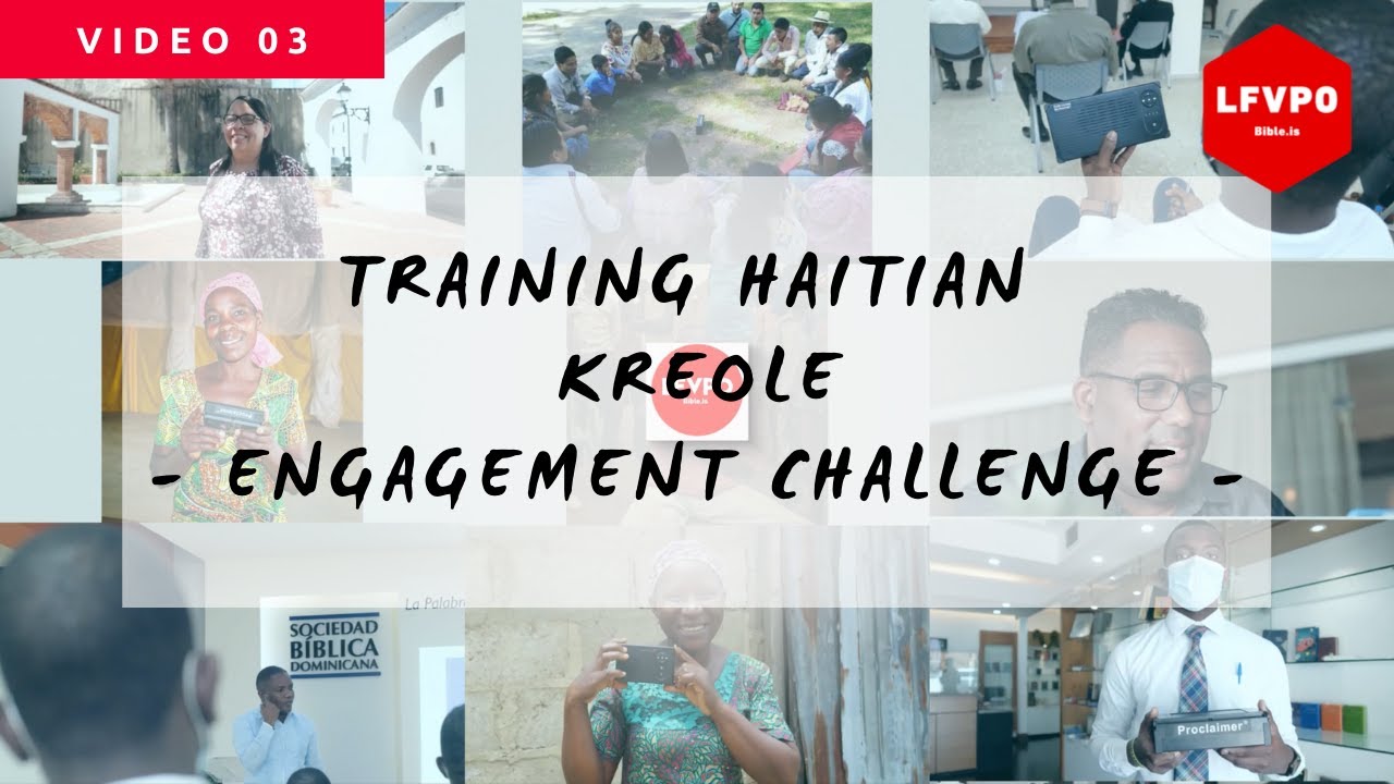 03 LFVPO Training  Haitian Kreole - Engagement challenge
