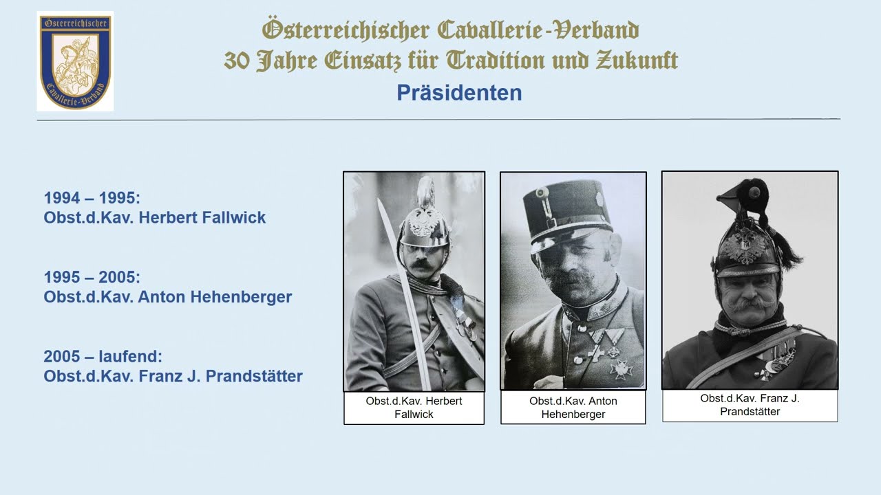 30 Jahre Österreichischer Cavallerie-Verband