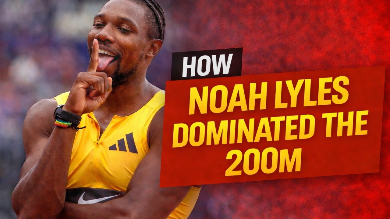 How Noah Lyles Dominated the 200m in 2025