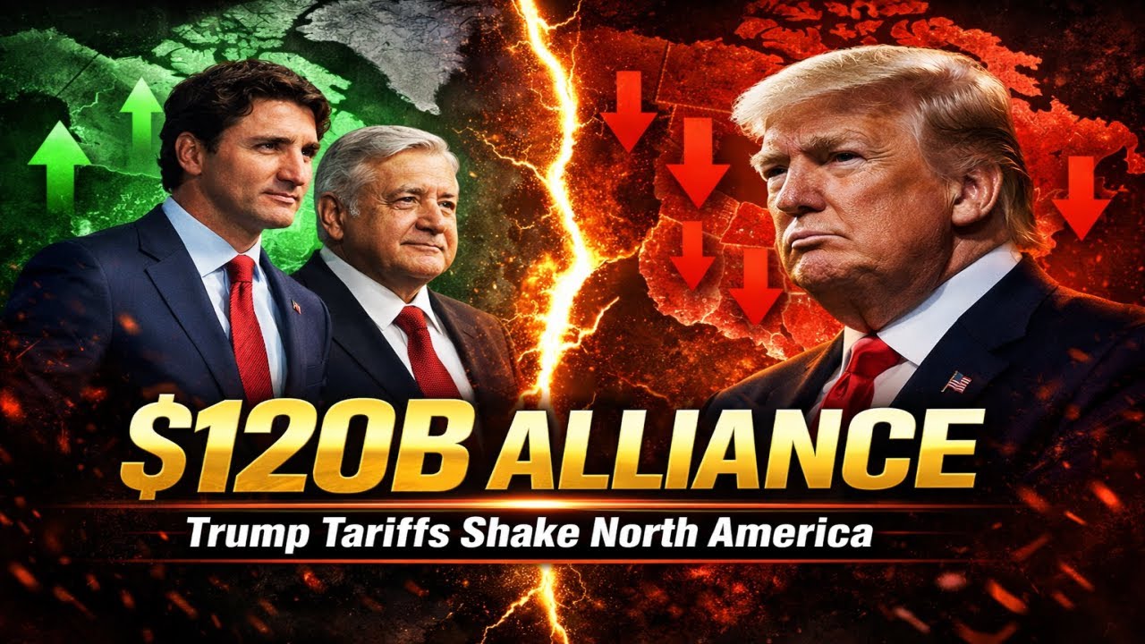 Мексика и Канада обходят американские тарифы, создав коридор стоимостью 120 миллиардов долларов!