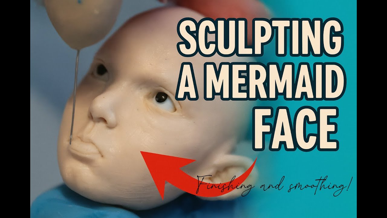 Sculpting the Salty Mermaid!