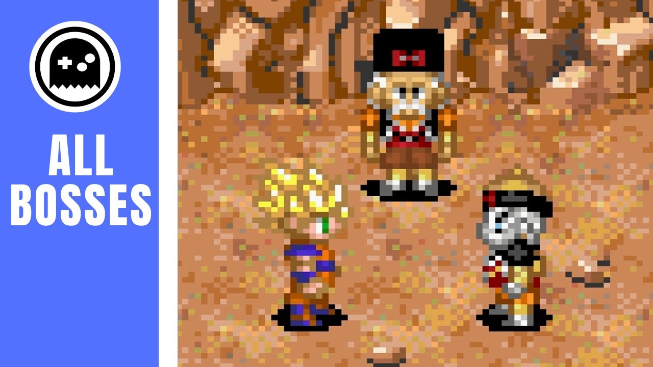 Dragon Ball Z The Legacy of Goku II (GBA) - All Bosses