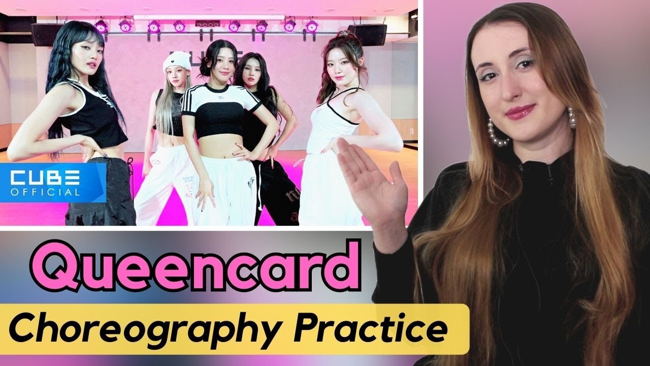 ((G)I-DLE) - '퀸카 (Queencard)' Choreography Practice Video Tepki | KPOP TEPKİ | KPOP REACTION |
