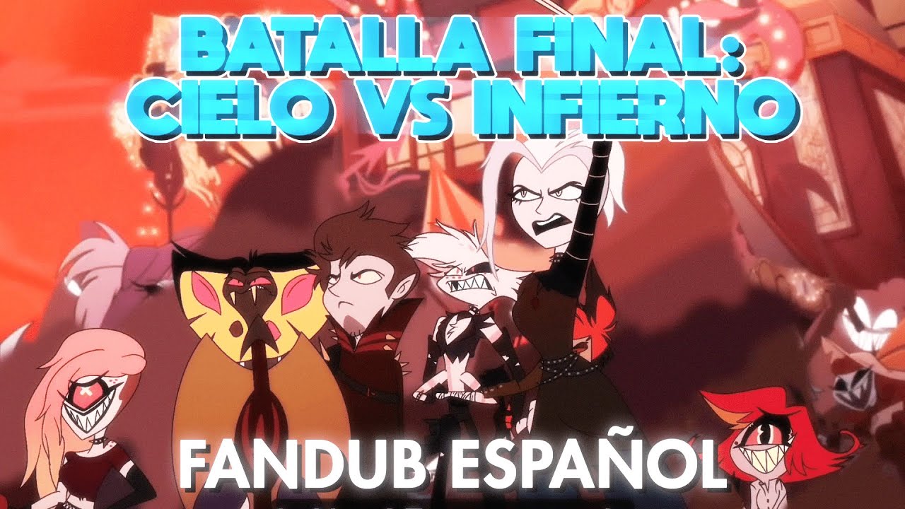 BATALLA FINAL: Cielo VS Infierno - Rusty Hotel | Hazbin Hotel Animatic - Swap AU | Fandub Español