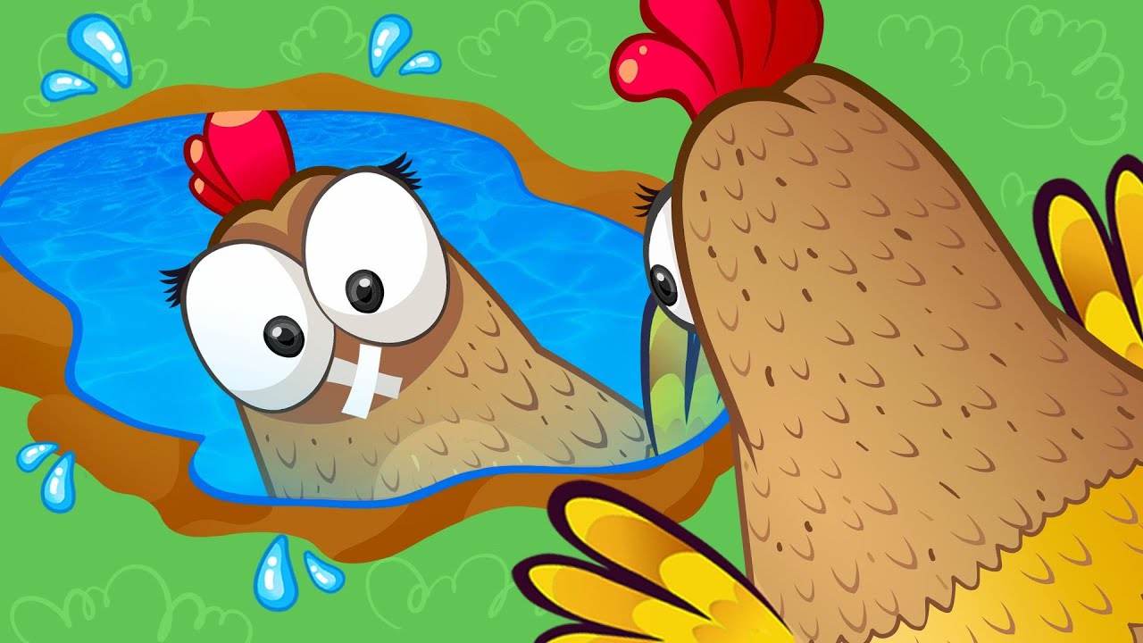 Where Is My Nose | Fox and Chicken Nursery Rhymes & Kids Songs