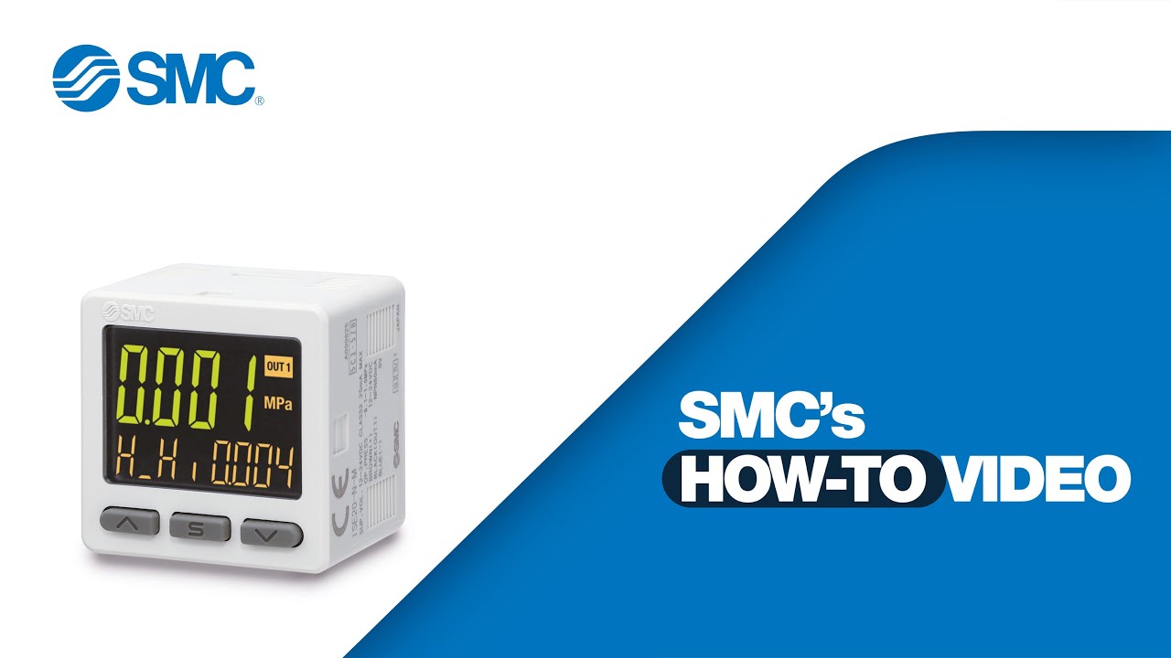 SMC ISE20 - Set up session 3: Full setup of ISE20 window comparator output function