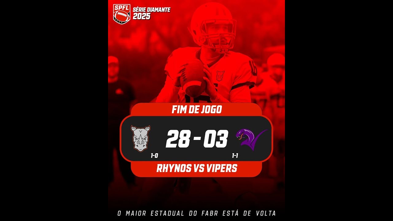 Série Diamante 2025 - Guarulhos Rhynos x Sorocaba Vipers