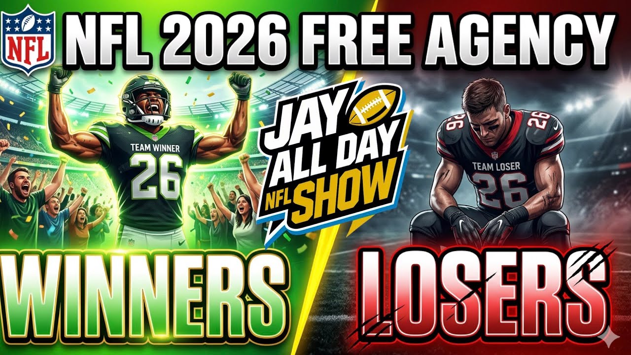 2026 NFL FREE AGENCY WINNERS & LOSERS