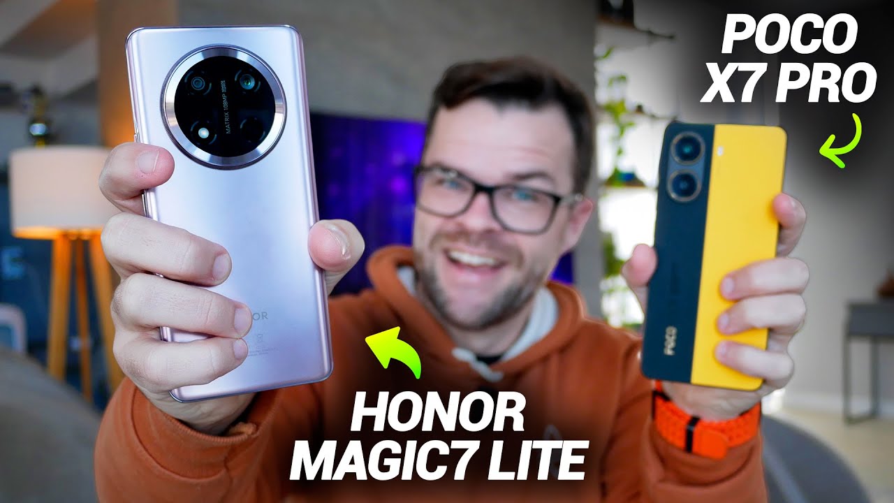 HONOR Magic7 Lite vs Poco X7 Pro: Qual melhor custo benefício?