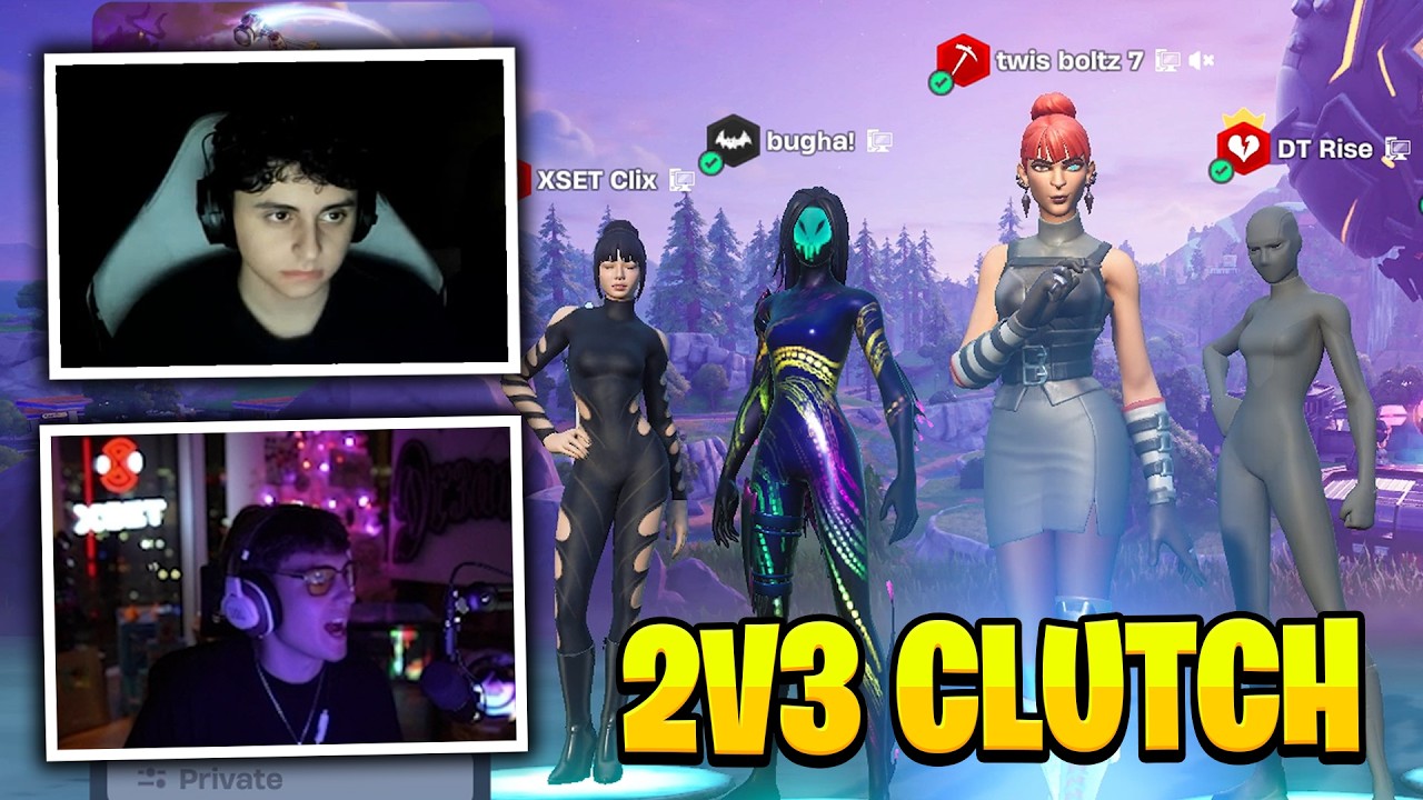 Boltz kontra Clix Bugha w pojedynku 2 na 3