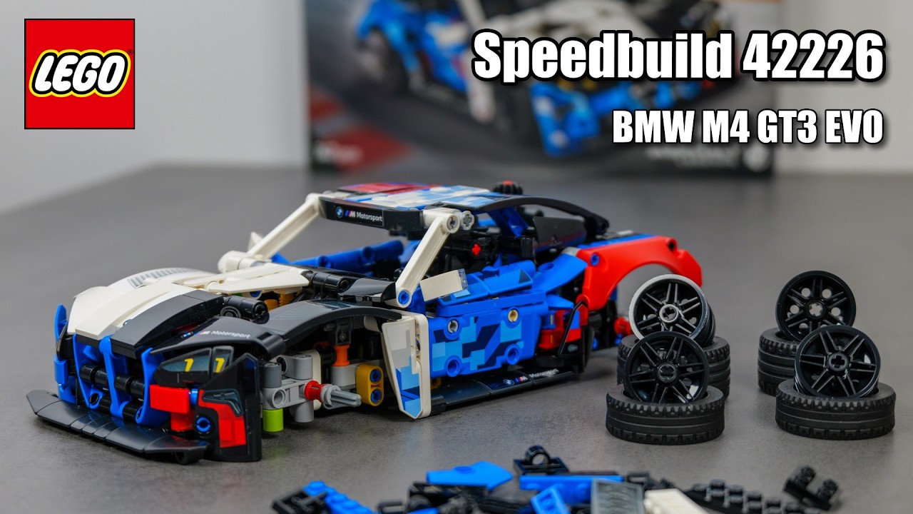 LEGO 42226 Speedbuild | LEGO BMW M4 GT3 EVO Race Car | Timelapse 2026 Asphalt Legends Digital Car