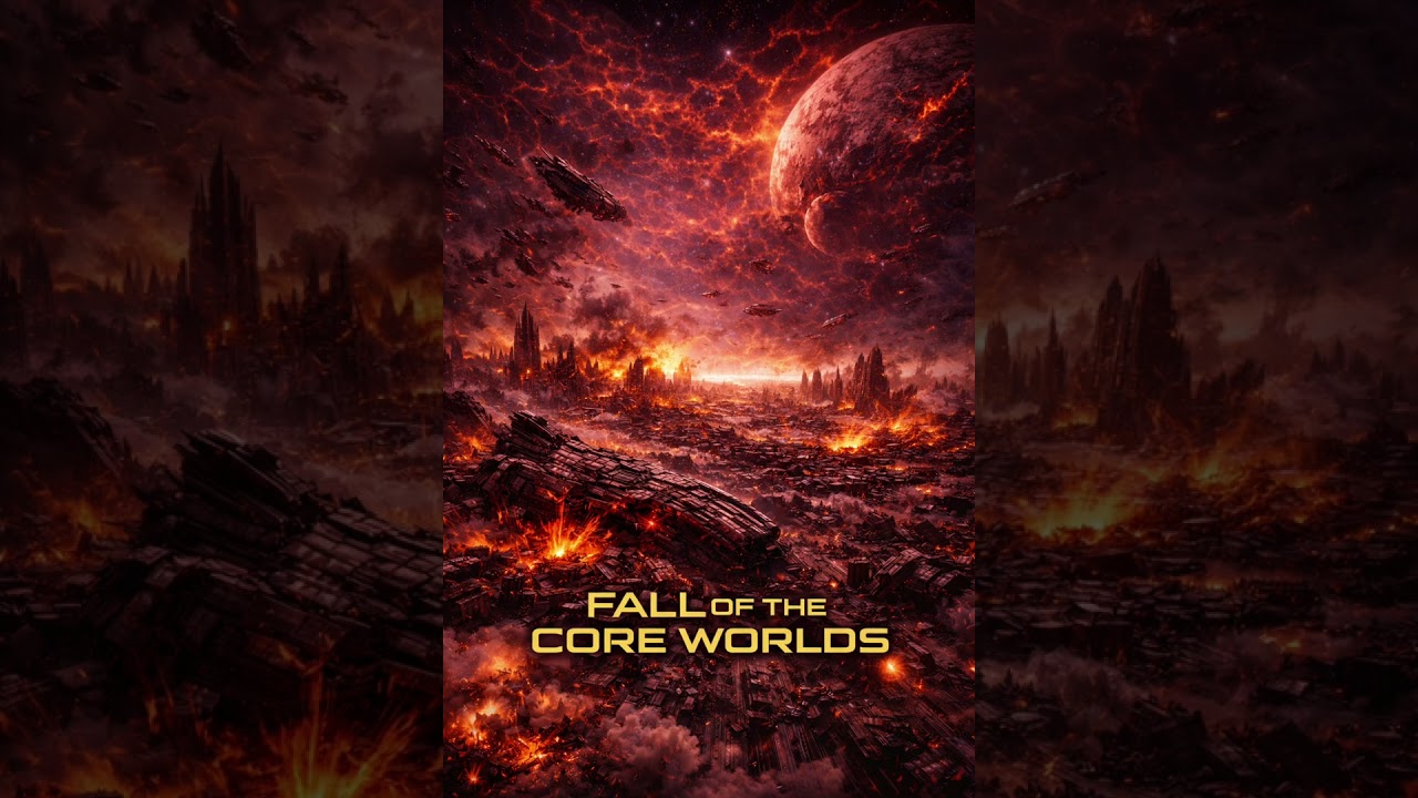 Fall of the Core Worlds #darktechno #cyberpunk #electronicmusic #music 
