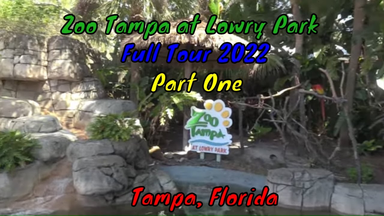 Zoo Tampa at Lowry Park Full Tour - Tampa, Florida - Part One