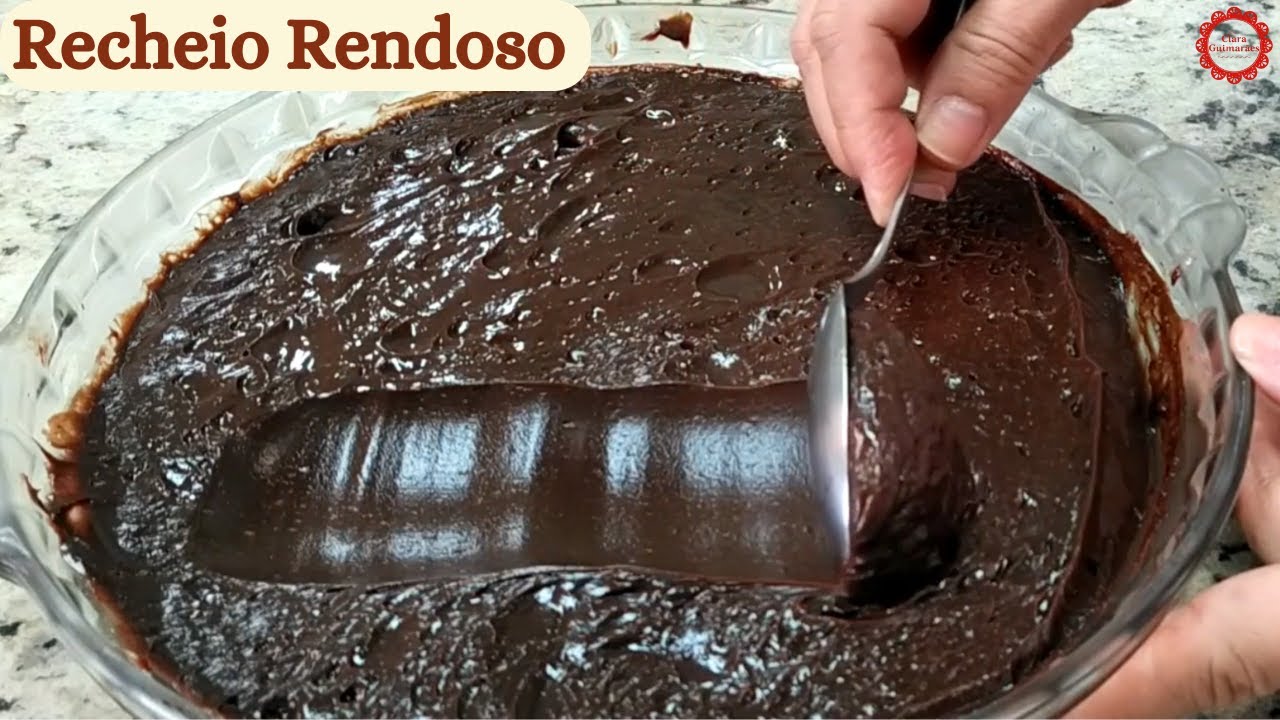 RECHEIO RENDOSO CHOCOLATUDO! Rende 1 kg de recheio e &eacute; muito f&aacute;cil de fazer!