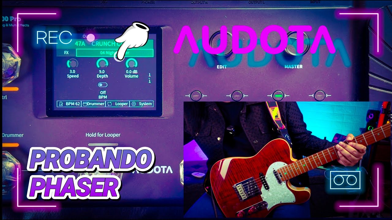 Audota AME200 Pro - Probando Phaser