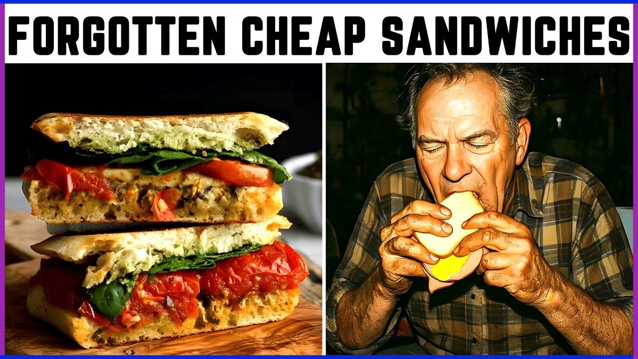 25 Forgotten CHEAP Sandwiches Your Grandparents Ate To Survive!