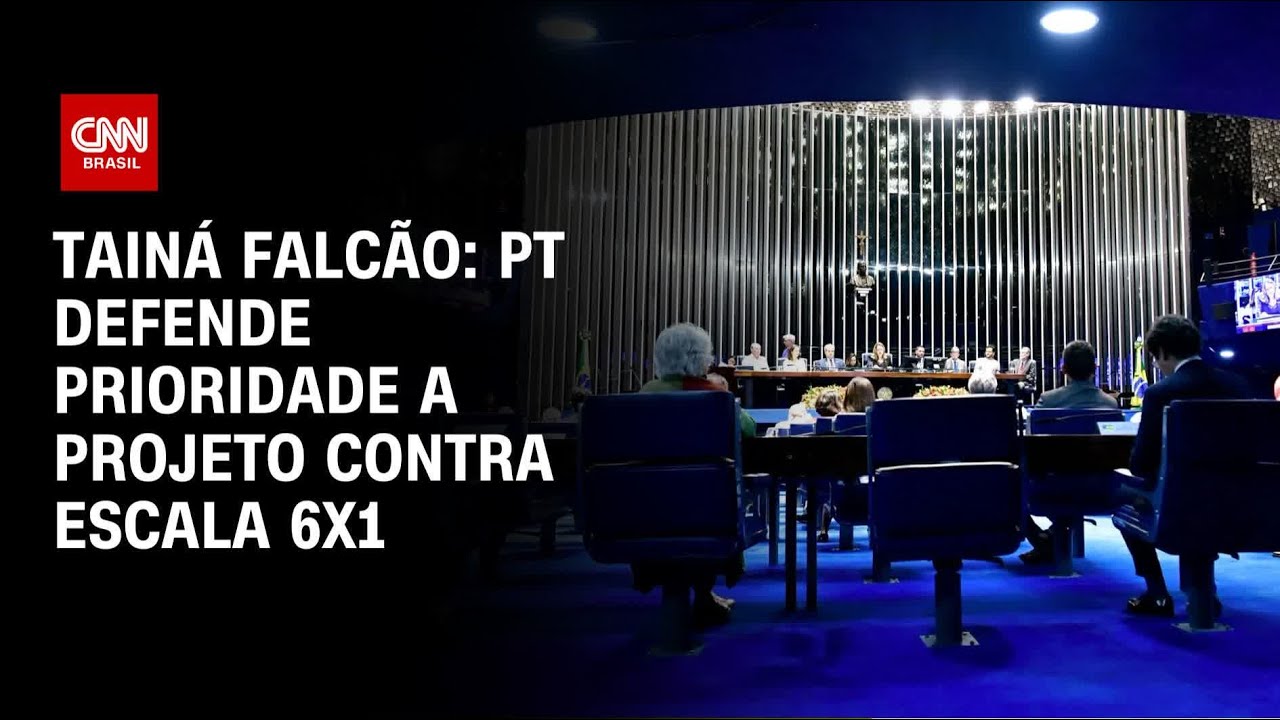 Tain&aacute; Falc&atilde;o: PT defende prioridade a projeto contra escala 6x1 | BASTIDORES CNN