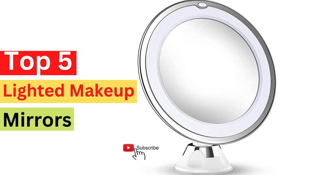 Best Lighted Makeup Mirrors On Amazon 2023। Top 5 best lighted makeup mirrors