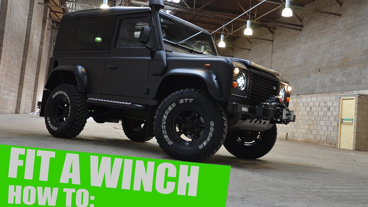 FIT A WINCH TO YOUR LAND ROVER 4X4
