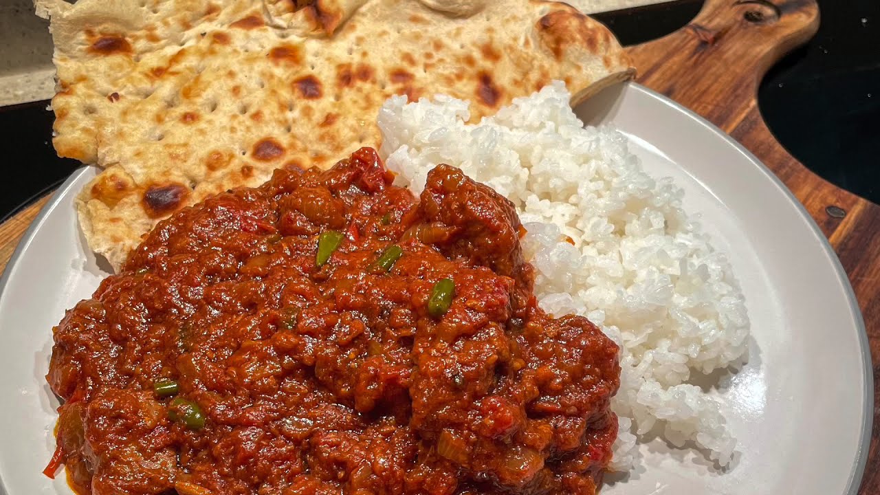 SOUTH INDIAN GARLIC CHILLI CURRY RECIPE - MADE USING SCOTCH LAMB
