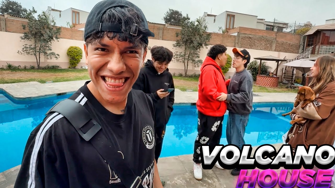 Buti LLEGA a Lima Y Se Reúne Con La VOLCANO HOUSE 😂
