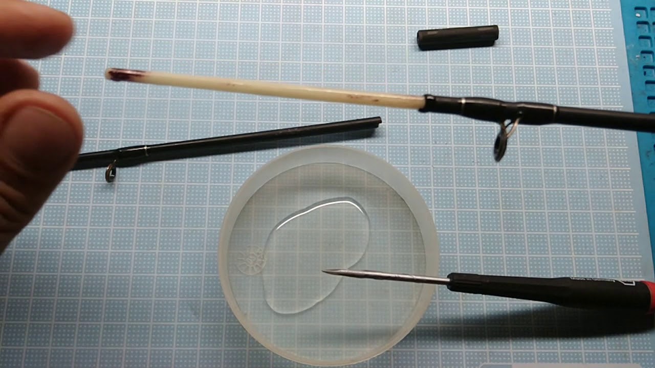 Como consertar vara fibra de carbono