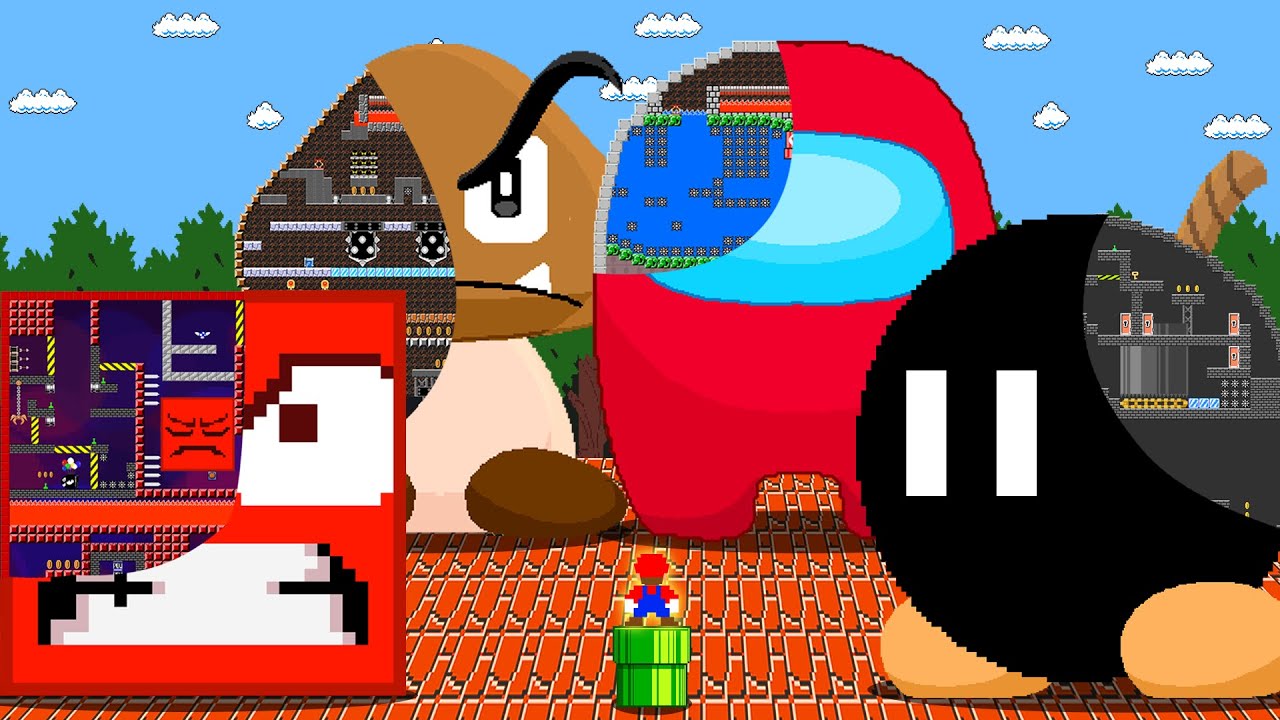 Mario's Giant Maze ( All Episodes 1) | PixSaga Mario