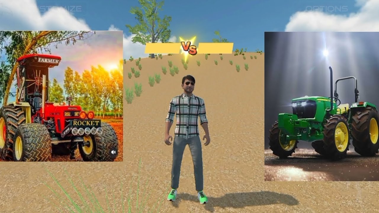 Swaraj Vs john deere tractor hill road challenge 👍#sawrajtractor #johndeeretractorvideo #johnvssawra